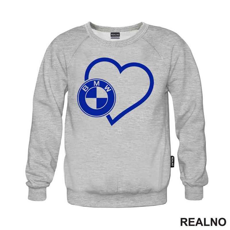BMW In Heart - Blue Logo - Cars - Auto