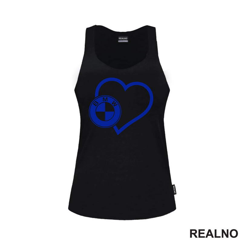 BMW In Heart - Blue Logo - Cars - Auto