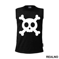 Cute Black Skull - Art - Majica