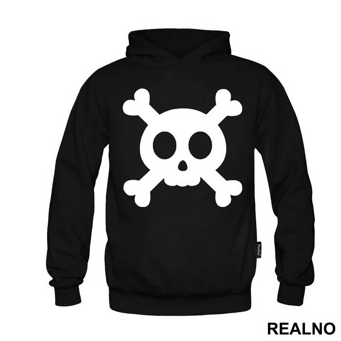 Cute Black Skull - Art - Majica