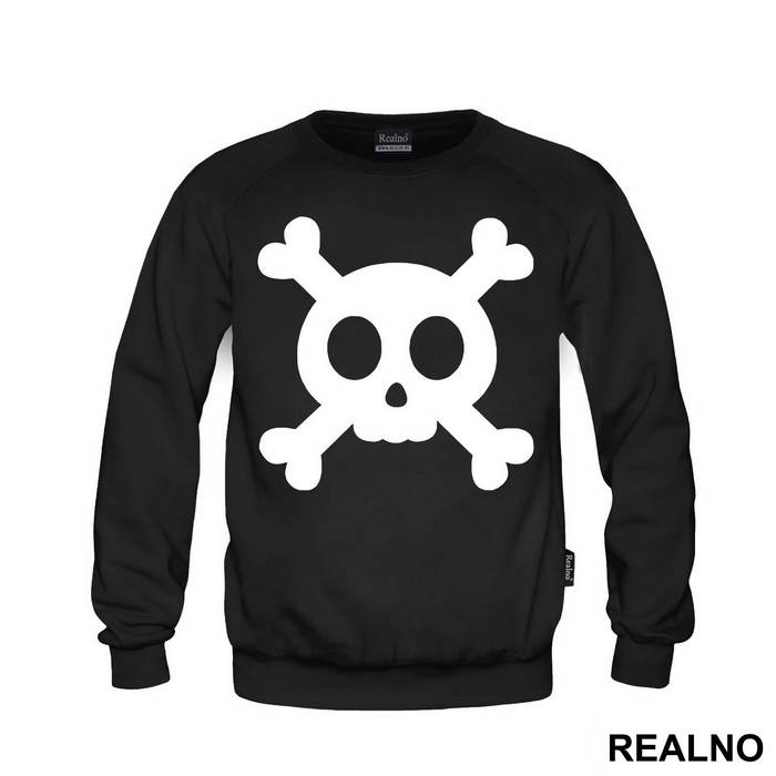 Cute Black Skull - Art - Majica