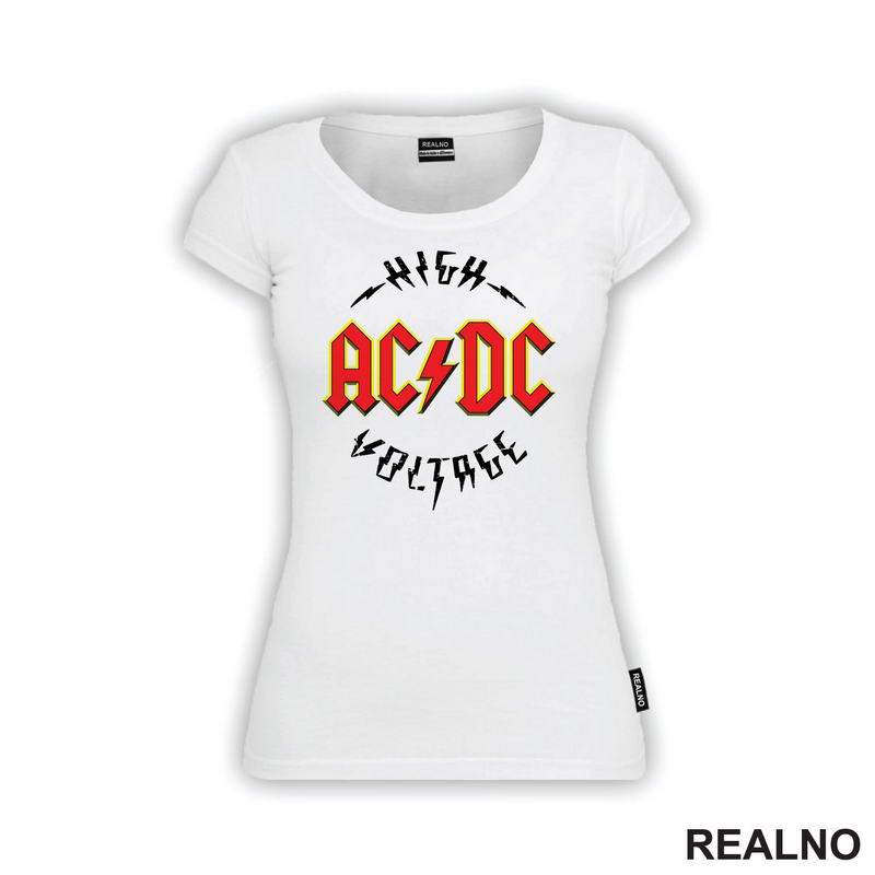 High Voltage - AC - DC - Red And Yellow - Muzika