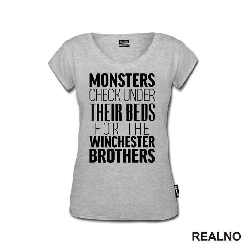 Monster Check Under Their Beds For The Winchester Brothers - Supernatural