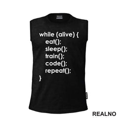 Eat, Sleep, Train, Code, Repeat - Geek