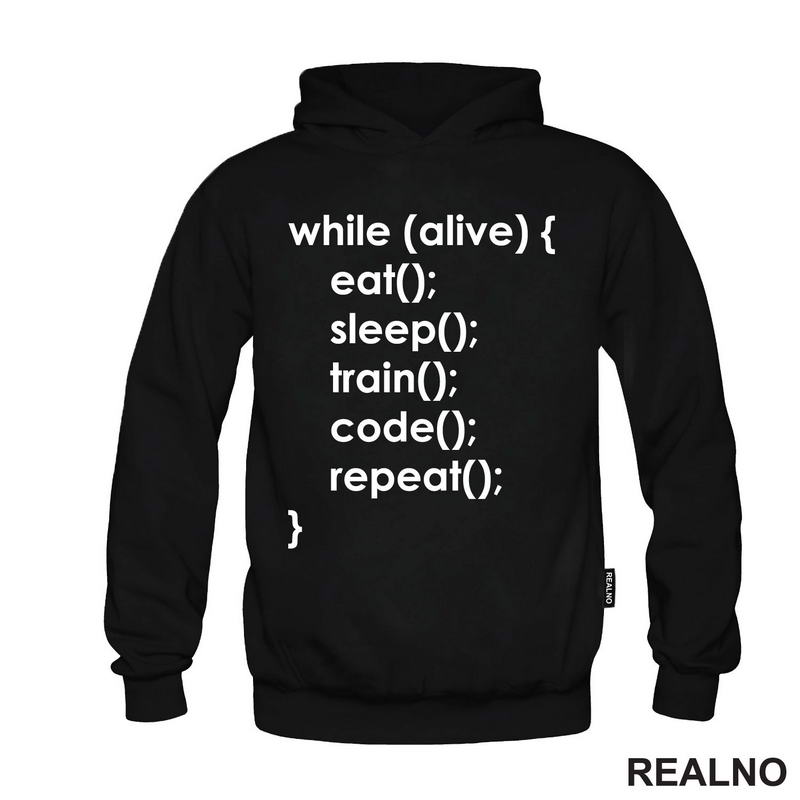 Eat, Sleep, Train, Code, Repeat - Geek