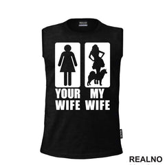 Your Wife, My Wife - Silhouette Symbols - Pas - Dog