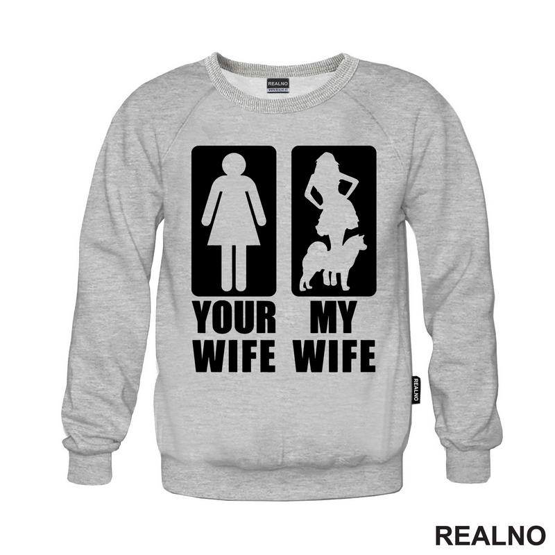Your Wife, My Wife - Silhouette Symbols - Pas - Dog