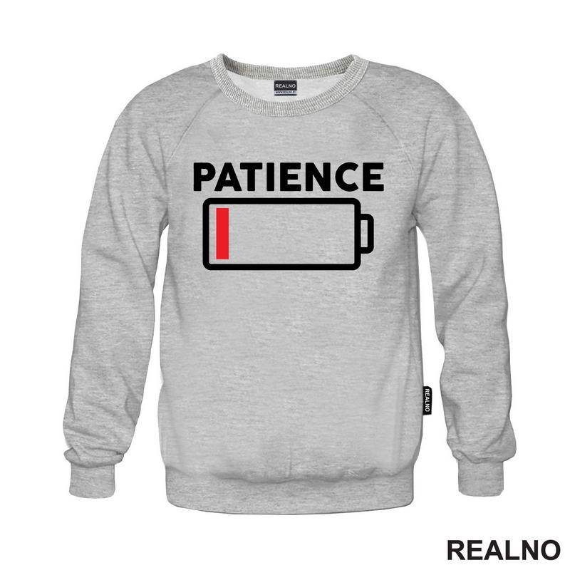 Patience - Low Battery - Humor