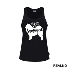 Mom Of A Samoyed - Silhouette - Samojed - Pas - Dog