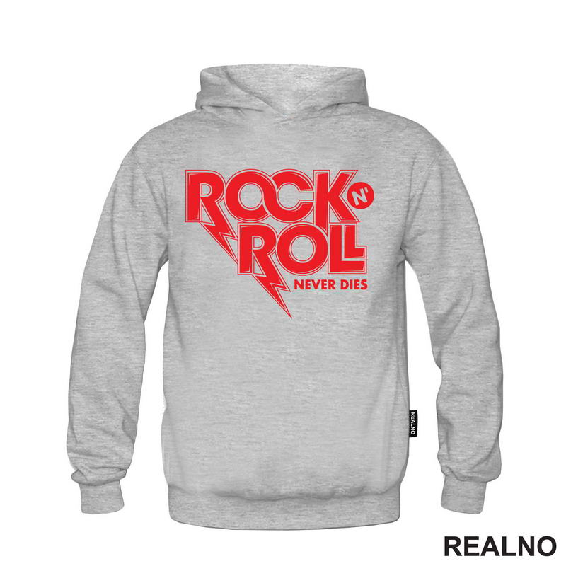 Rock N' Roll Never Dies - Red - Muzika