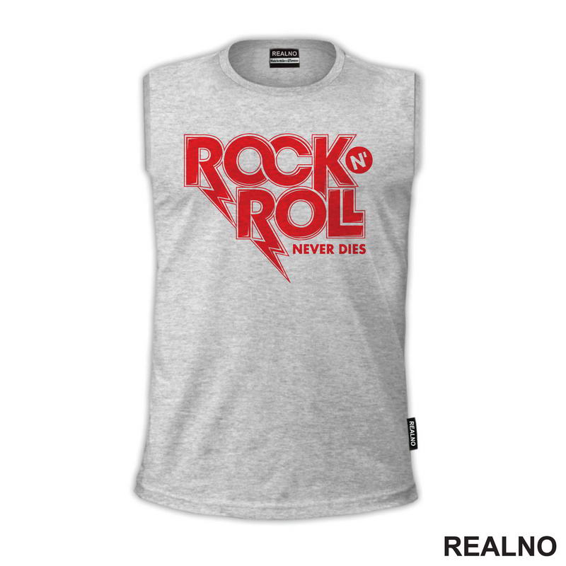 Rock N' Roll Never Dies - Red - Muzika