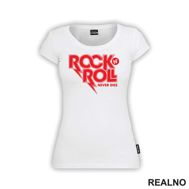 Rock N' Roll Never Dies - Red - Muzika