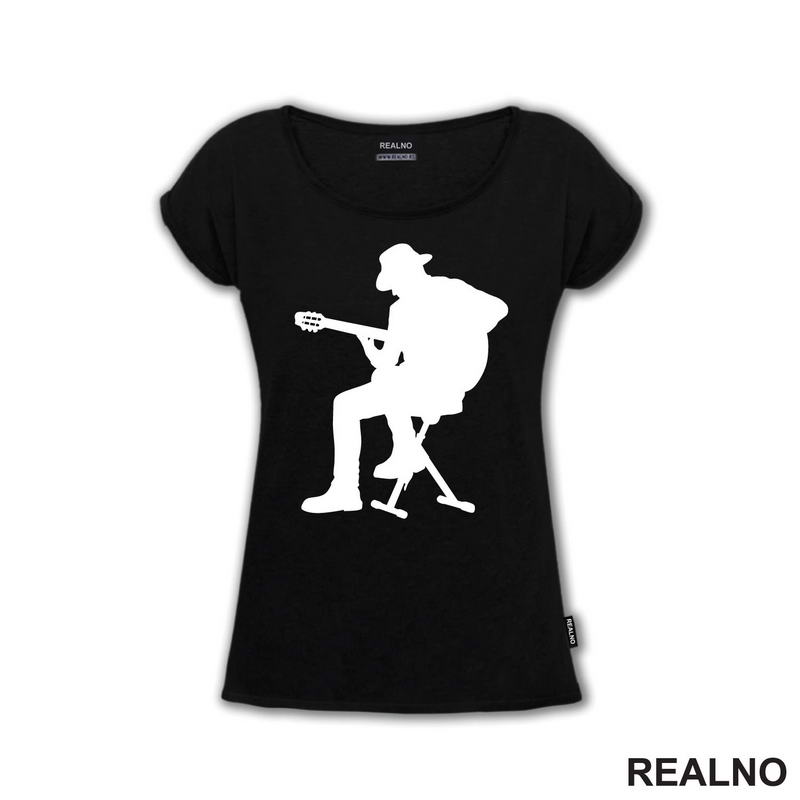 Playing Guitar - Silhouette - Muzika