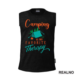 Camping Is My Favorite Therapy - Colors - Planinarenje - Kampovanje - Priroda - Nature