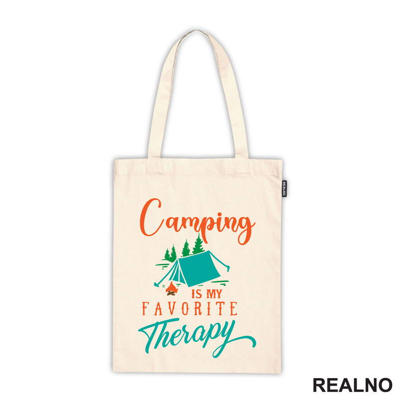 Camping Is My Favorite Therapy - Colors - Planinarenje - Kampovanje - Priroda - Nature
