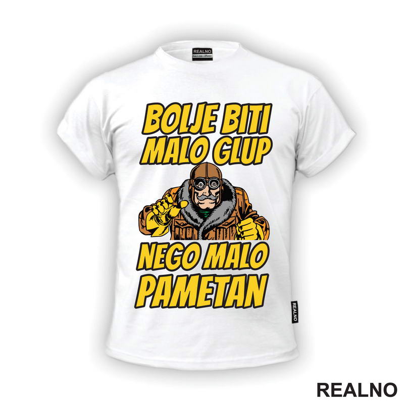 Bolje biti malo glup nego malo pametan - Grunf - Alan Ford
