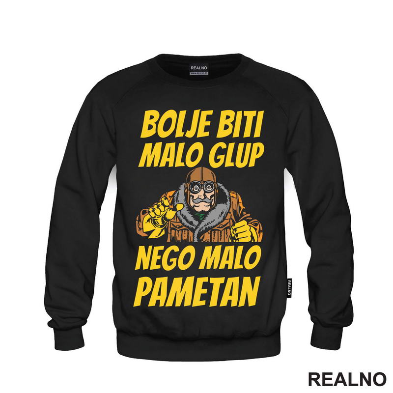Bolje biti malo glup nego malo pametan - Grunf - Alan Ford