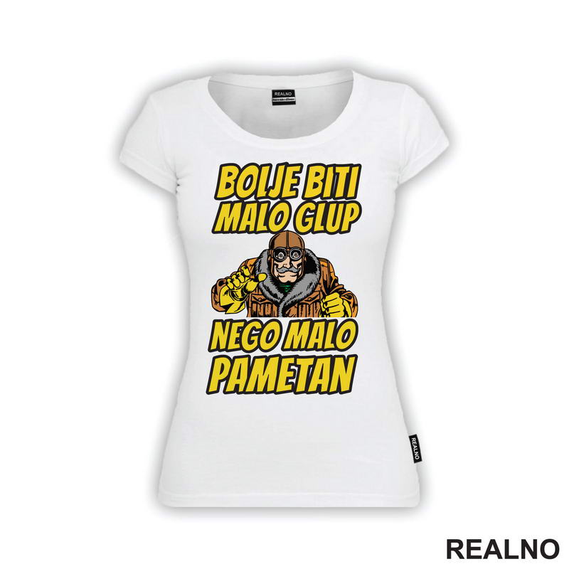 Bolje biti malo glup nego malo pametan - Grunf - Alan Ford