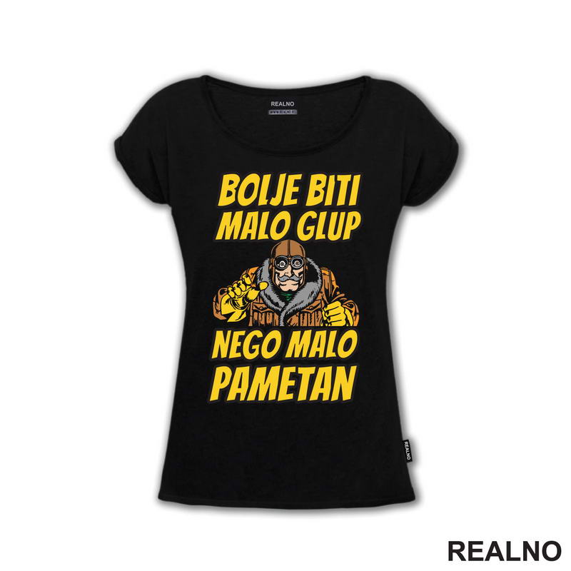 Bolje biti malo glup nego malo pametan - Grunf - Alan Ford