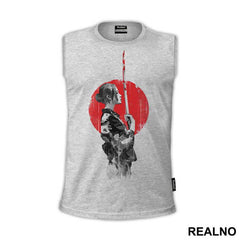 Geisha With Bloody Sword - Samurai - Majica
