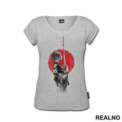 Geisha With Bloody Sword - Samurai - Majica