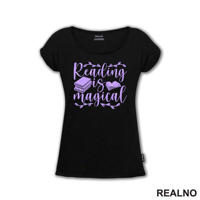 Reading Is Magical - Purple - Books - Čitanje - Knjige