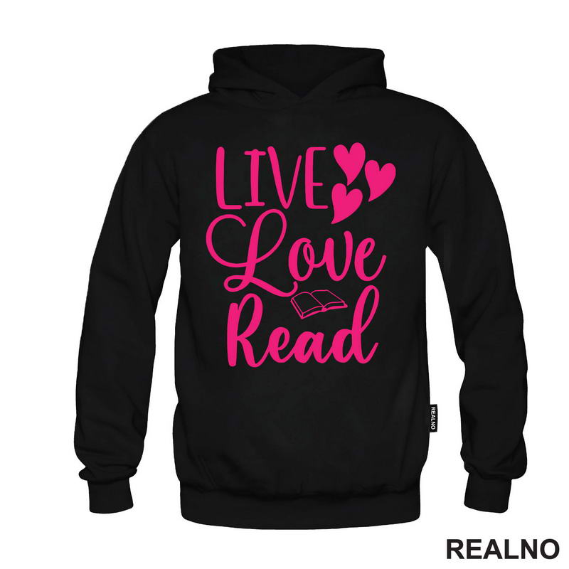 Live Love Read - Pink - Books - Čitanje - Knjige