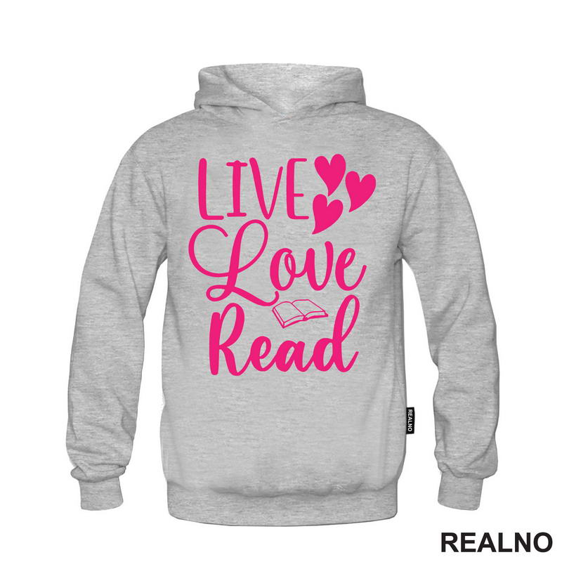 Live Love Read - Pink - Books - Čitanje - Knjige