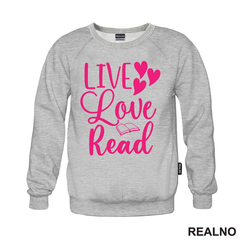 Live Love Read - Pink - Books - Čitanje - Knjige