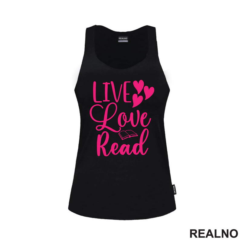 Live Love Read - Pink - Books - Čitanje - Knjige