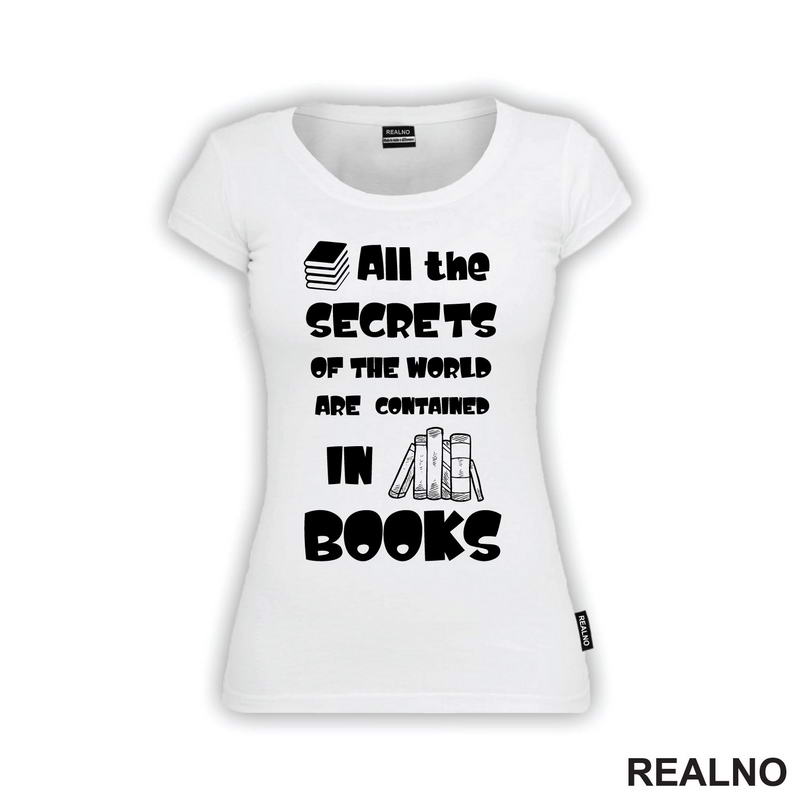 All The Secrets Of The World Are Contained In Books - Books - Čitanje - Knjige