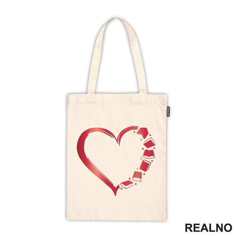 Heart - Shaped Books - RedB - Books - Čitanje - Knjige