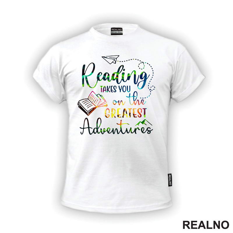 Reading Takes You On The Greatest Adventures - Colors - Books - Čitanje - Knjige