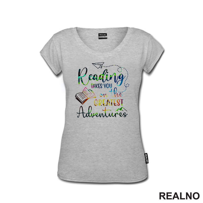 Reading Takes You On The Greatest Adventures - Colors - Books - Čitanje - Knjige