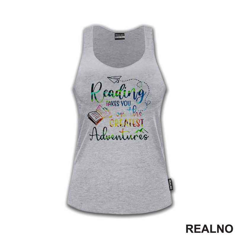 Reading Takes You On The Greatest Adventures - Colors - Books - Čitanje - Knjige