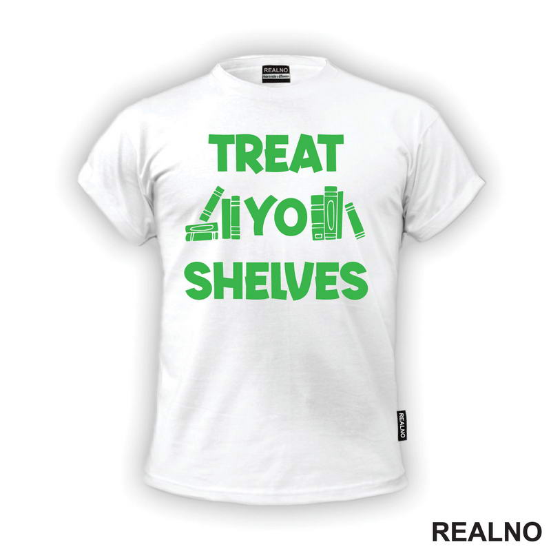 Treat Yo Shelves - Green - Books - Čitanje - Knjige