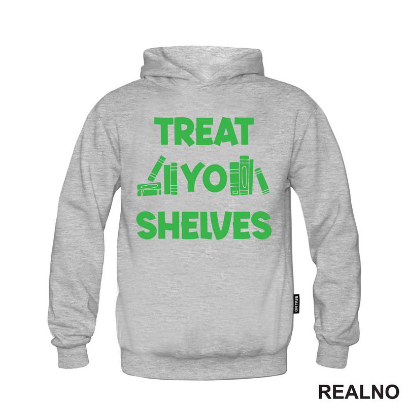 Treat Yo Shelves - Green - Books - Čitanje - Knjige