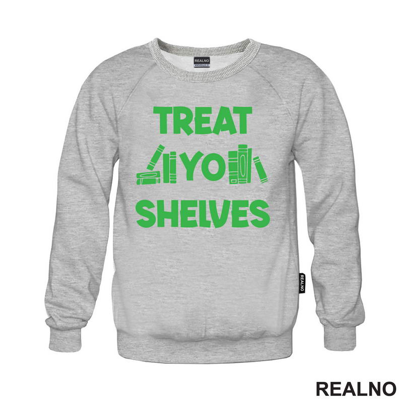 Treat Yo Shelves - Green - Books - Čitanje - Knjige