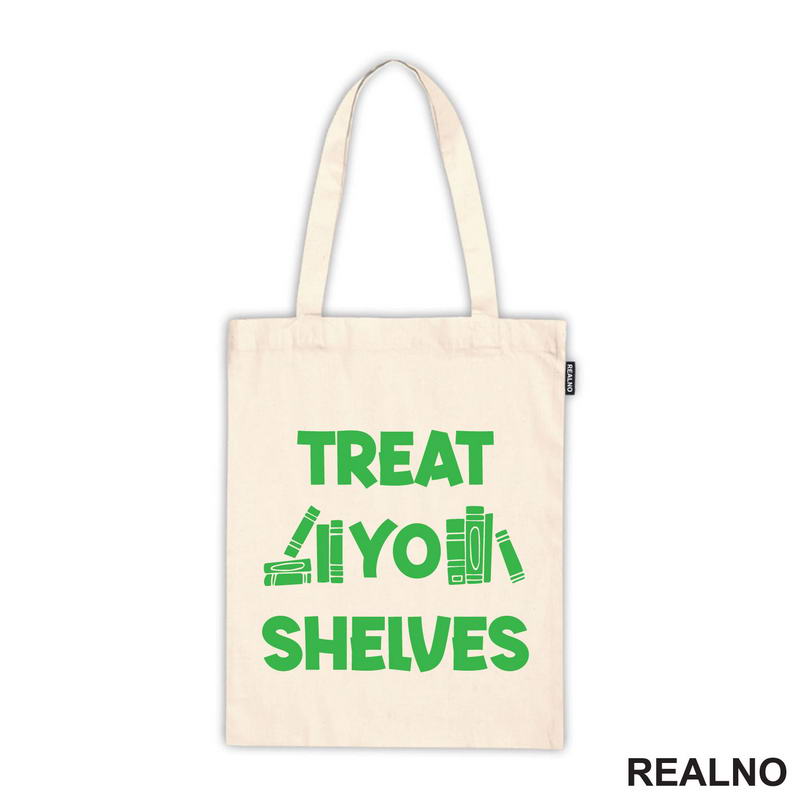Treat Yo Shelves - Green - Books - Čitanje - Knjige