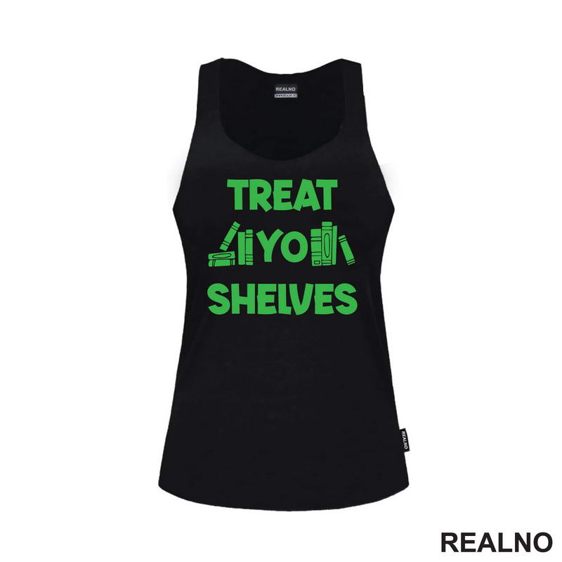Treat Yo Shelves - Green - Books - Čitanje - Knjige
