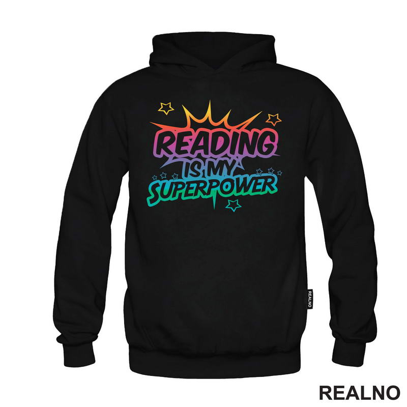 Reading Is My Superpower - Colors - Books - Čitanje - Knjige