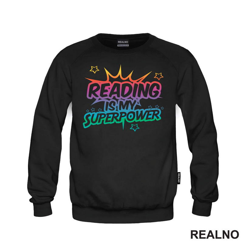 Reading Is My Superpower - Colors - Books - Čitanje - Knjige