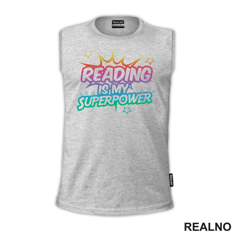 Reading Is My Superpower - Colors - Books - Čitanje - Knjige