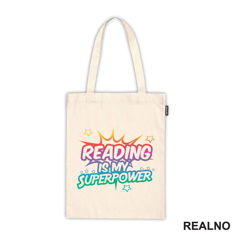 Reading Is My Superpower - Colors - Books - Čitanje - Knjige