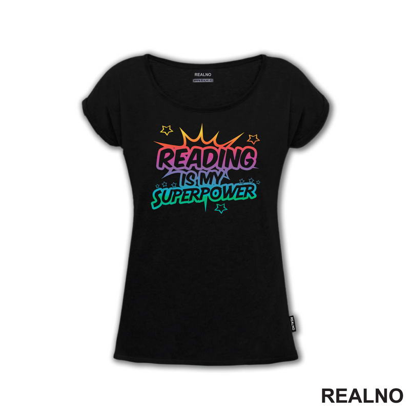 Reading Is My Superpower - Colors - Books - Čitanje - Knjige