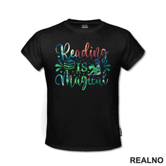 Reading Is Magical - Nature Background - Books - Čitanje - Knjige