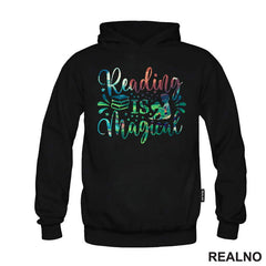 Reading Is Magical - Nature Background - Books - Čitanje - Knjige