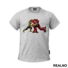 Fight With Hulkbuster - Hulk - Avengers - Majica