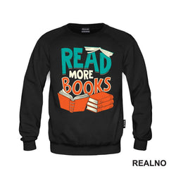 Read More Books - Open Books - Colors - Books - Čitanje - Knjige