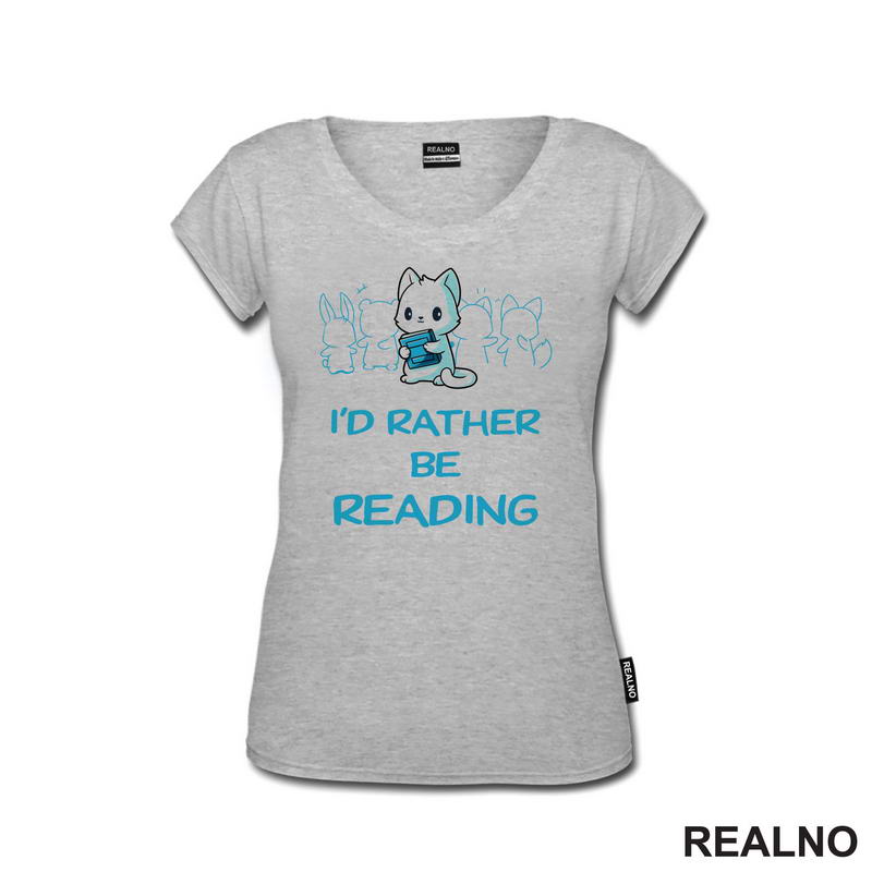 I'd Rather Be Reading - Cute - Books - Čitanje - Knjige